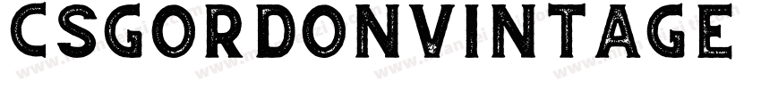 CSGordonVintage GBpc EUC H字体转换